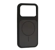 Чохол New Silicone Case MagSafe для iPhone 17 Pro Max Charcoal Grey Black mag-2000001658246153728