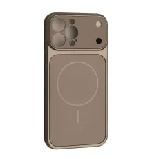 Чохол NEW AG GLASS MagSafe Case for iPhone 13 Pro Max Grey mag-2000001660041146777