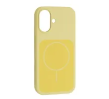 Чохол New Silicone Case MagSafe для iPhone 17 Milk Yellow mag-2000001663813147421
