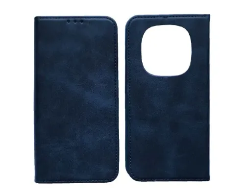 Чохол-книжка Black TPU Magnet for Xiaomi Redmi Note 15 Pro 4G Blue mag-2000001665572151820