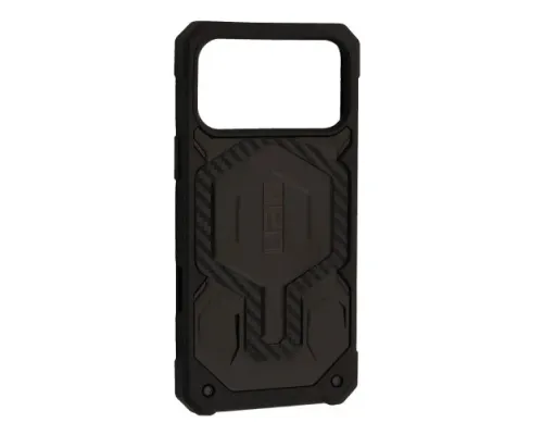 Чохол ударостійкий UAG MONARCH PRO MAGSAFE for iPhone 17 Pro Max (Carbon fiber) Black mag-2000001667057152277