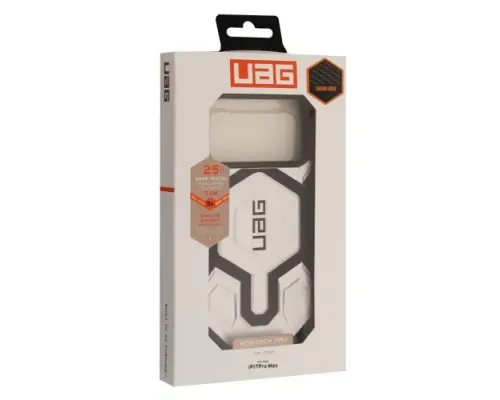 Чохол ударостійкий UAG MONARCH PRO MAGSAFE for iPhone 17 Pro Max (Carbon fiber) Black mag-2000001667057152277
