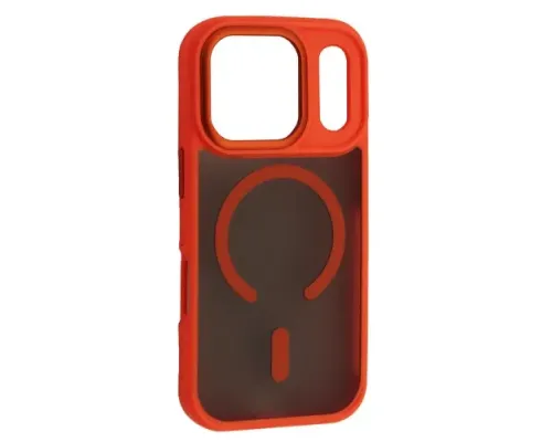 Чохол NEW MATTE MAGSAFE for iPhone 17 Pro Orange mag-2000001667736152385