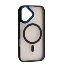 Чохол CRISTAL GUARD MagSafe for iPhone 17 Dark blue mag-2000001670682152730