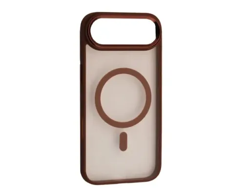 Чохол CRISTAL GUARD MagSafe for iPhone 17 Air Brown mag-2000001670781152740