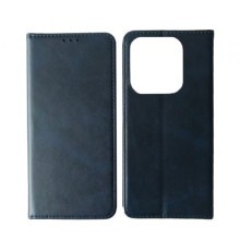 Чохол-книжка Black TPU Magnet for Xiaomi Redmi Note 14 4G EU Blue mag-2000001601723141125