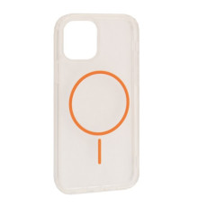 Чохол CLEAR MAGNETIC (Color Slim MagSafe) BOX for iPhone 13 Pro Orange mag-2000001602447137057