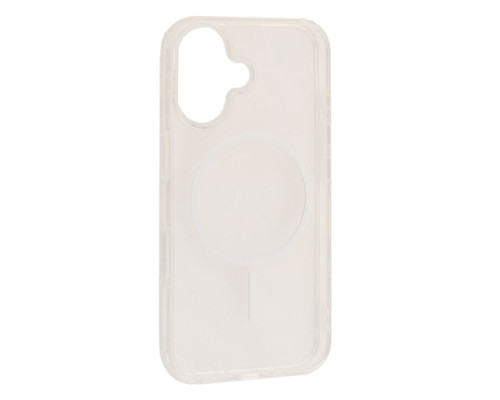 Чохол CLEAR MAGNETIC (Color Slim MagSafe) BOX for iPhone 16 White mag-2000001602997137104