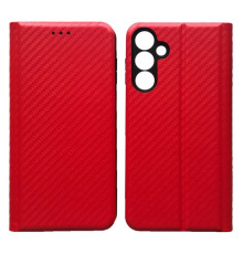 Чехол-книжка Carbon for Samsung A36 5G Red mag-2000001607121140175