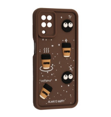 Чохол Happy для Samsung A12 Brown mag-2000001615935143361