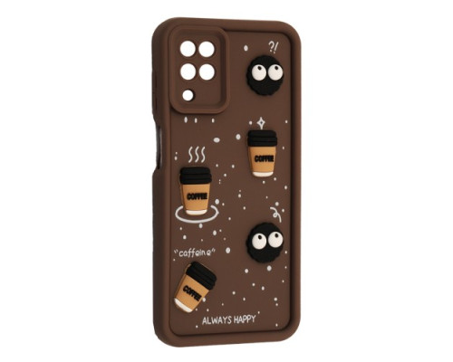 Чохол Happy для Samsung A12 Brown mag-2000001615935143361