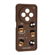 Чохол Happy для Xiaomi Redmi 14C/А4/Poco C75 Brown mag-2000001616635143431