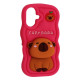 Чохол CAPYBARA for iPhone 16 Hot pink mag-2000001618189140871