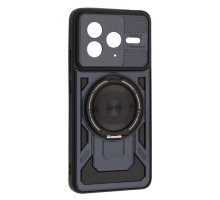 Чохол Protective Ring MagSafe for Xiaomi Poco F7 Pro Blue mag-2000001620939141325