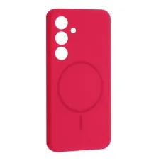 Чохол Silicone Case luxury+MagSafe for Samsung S24 Firefly Rose mag-2000001625903144527