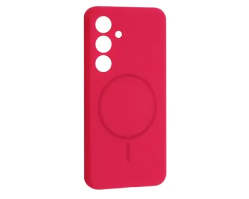 Чохол Silicone Case luxury+MagSafe for Samsung S24 Firefly Rose mag-2000001625903144527