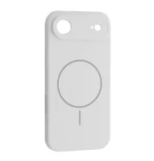 Чохол Silicone Case Full Camera Fine Ring MagSafe for iPhone 17 Air White mag-2000001628447145223