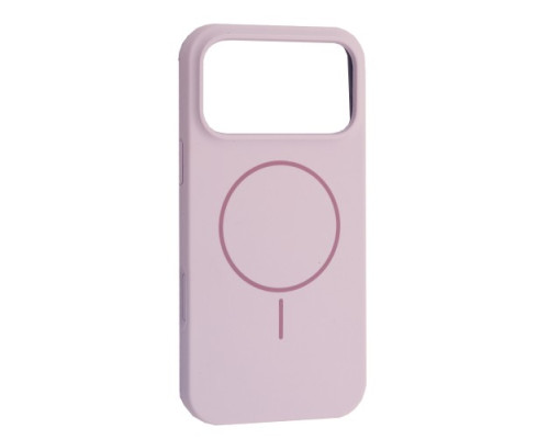 Чохол Silicone Case with MagSafe for iPhone 17 Pro Purple Lilac mag-2000001632833143269