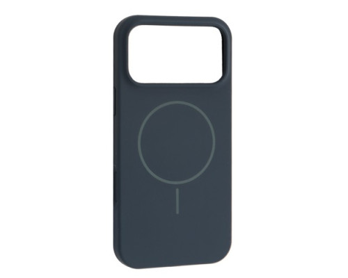 Чохол Silicone Case with MagSafe for iPhone 17 Pro Max Sapphire blue mag-2000001633038143289