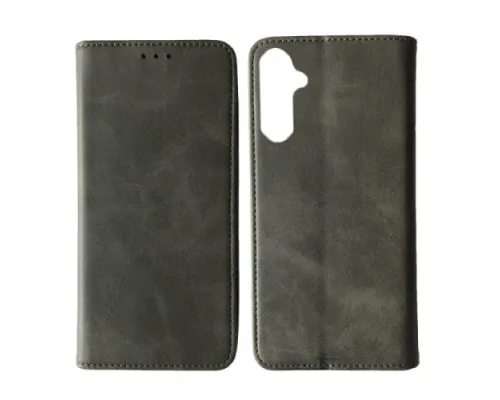 Чохол-книжка Black TPU Magnet for Samsung A17 Gray mag-2000001633229145186