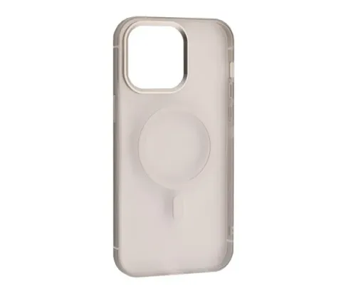 Чохол DULERO Metal Clear MagSafe Case for iPhone 14 Pro Max Silver mag-2000001635827143610