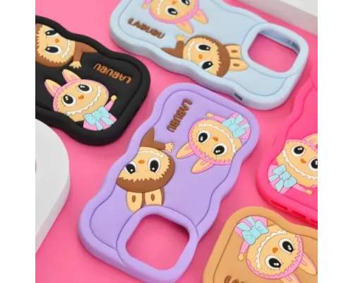 Чохол LABUBU Case for iPhone X/XS Brown mag-2000001636466143783