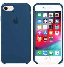 Чохол Silicone case for iPhone 7/8 (20) blue cobalt mag-200000089004311996