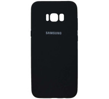 Чохол Silicone Case Full for Samsung S8 Plus Black mag-200000096849028288