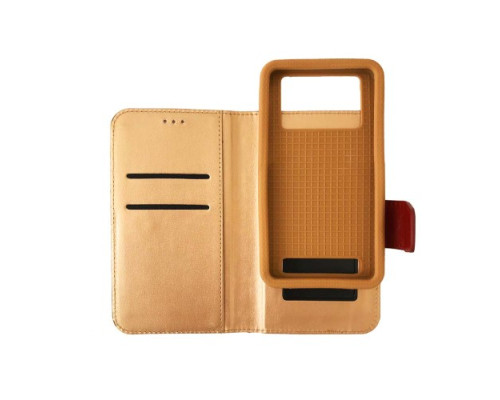 Чохол iPaky 5,5" універсальна книжка золота mag-200000090954736483