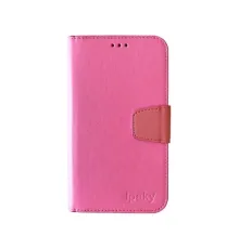 Чохол iPaky 5,5" універсальна книжка рожева mag-2000000909530147754