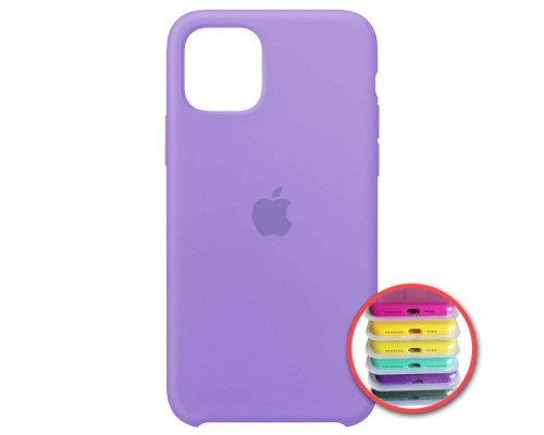 Чохол Silicone Case Full Copy for iPhone 11 Pro Max (41) lilac mag-20000010776103131