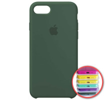 Чохол Silicone Case Full Copy for iPhone 7/8 (58) pine green mag-2000001085349141823