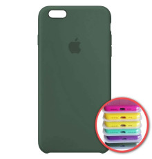 Чохол Silicone Case Full for iPhone 6S (58) pine green mag-20000010853013202