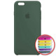 Чохол Silicone Case Full for iPhone 6S (58) pine green mag-20000010853013202