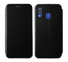 Чохол-книжка Level for Samsung A20/30 (A205/305) Black mag-200000100731057423