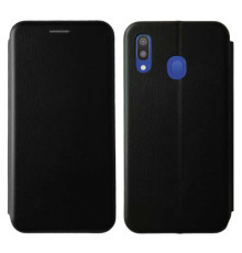 Чохол-книжка Level for Samsung A20/30 (A205/305) Black mag-200000100731057423