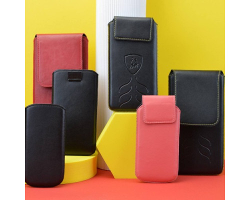 Чохол витяжка шкіряний Lamborghini 6,5 (кожа) (180*89*9мм) Чорний mag-200000100889858176