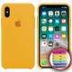 Чохол Silicone Case Full Copy for iPhone XS Max ( 4) yellow mag-20000010317283098
