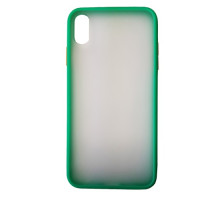 Чохол-бампер захисний Gingle Matte Case iPhone XS Max spearmint/orange mag-20000011644888249