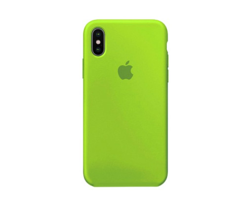 Чохол Silicone Case Full for iPhone XS Max (60) party green mag-2000001171806137179