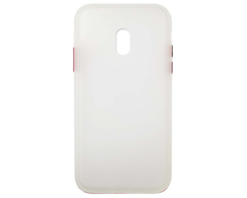Чохол-бампер захисний Gingle Matte Case Xiaomi Redmi 8A white/red mag-200000112568748921
