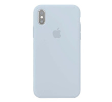 Чохол Silicone Case Full Copy for iPhone X/XS (43) light blue mag-20000012539463894