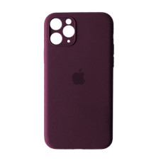 Чохол Silicone Case Full Camera Copy for iPhone 11 Pro Max (67) plum mag-200000126562856760