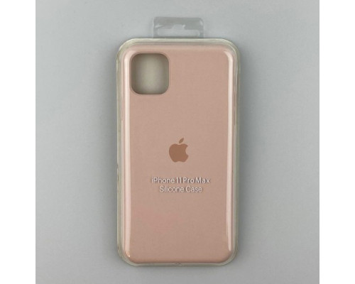 Чохол 1:1 Original Silicone Case for iPhone 11 Pro Max Pink Sand mag-200000127385214071