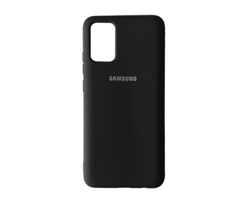 Чохол Silicone Case Full for Samsung A02S (A025) Black mag-200000127493414161
