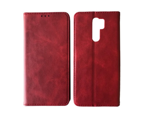 Чохол-книжка Black TPU Magnet for Xiaomi Redmi 9 Red mag-2000001227954133524