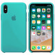 Чохол Silicone Case Full Copy for iPhone X/XS (21) аzure mag-20000012339244101