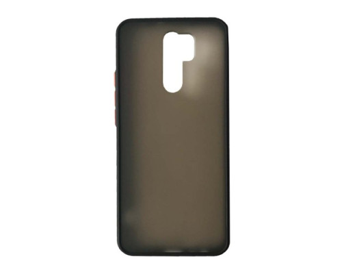 Чохол-бампер захисний Gingle Matte Case Xiaomi Redmi 9 black/red mag-2000001236604138584