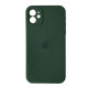 Silicone Case Full Camera Square side for iPhone 11 Dark green mag-2000001349939142626