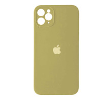 Silicone Case Full Camera Square side Copy for iPhone 11 Pro Max Yellow mag-2000001350102100822